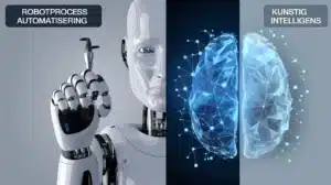 Ai og rpa: forskjellen mellom robotprosessautomatisering og kunstig intelligens – illustrasjon