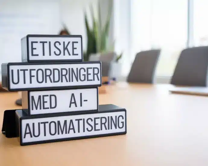 Etiske utfordringer aiautomatisering bor vi vaere featured