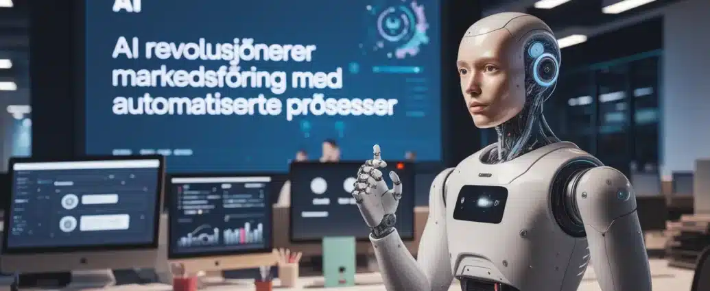 Hvordan ai revolusjonerer markedsføring med automatiserte prosesser – illustrasjon