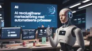Hvordan ai revolusjonerer markedsføring med automatiserte prosesser – illustrasjon
