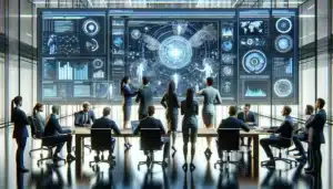 Hvordan ai og big data jobber sammen for å skape smartere automatisering i norske bedrifter – illustrasjon