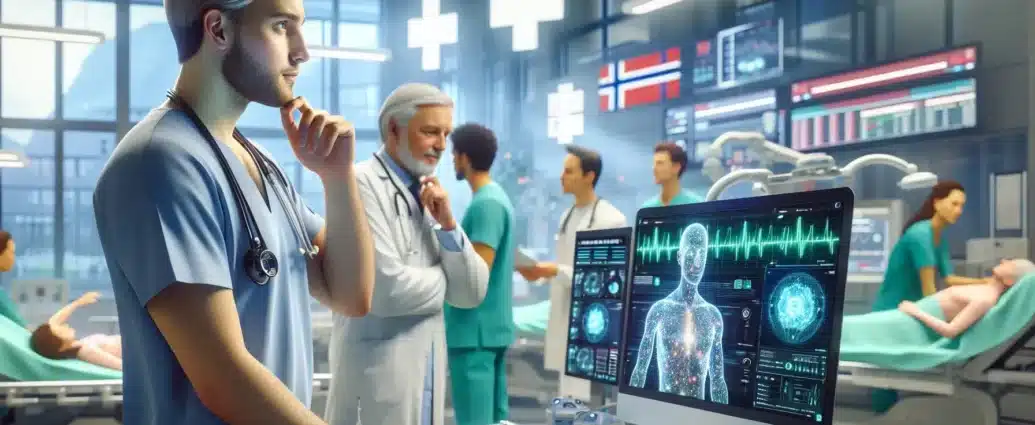 Ai-drevet automatisering i helsesektoren: bedre pasientbehandling med teknologi 1 Ai-drevet automatisering i helsesektoren: bedre pasientbehandling med teknologi – illustrasjon