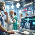 Ai-drevet automatisering i helsesektoren: bedre pasientbehandling med teknologi – illustrasjon