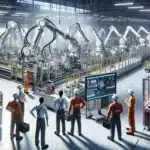 Ai i produksjonsindustrien: hvordan automatisering skaper smartere fabrikker – illustrasjon