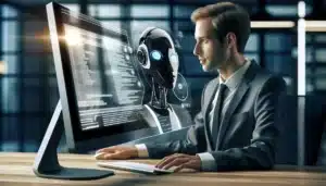 Chatbots og ai: hvordan automatisering forbedrer kundeopplevelsen, øker nps og kutter kostnader – illustrasjon