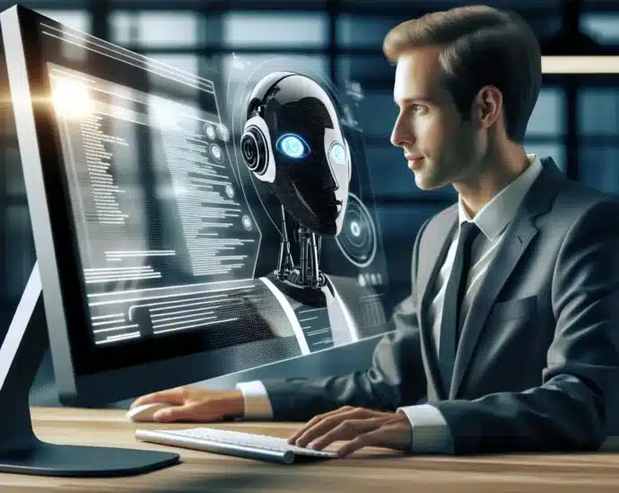 Chatbots og ai: hvordan automatisering forbedrer kundeopplevelsen, øker nps og kutter kostnader – illustrasjon