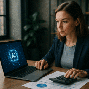 Automatisering regnskapsprosesser kunstig intelligens raskere tryggere featured