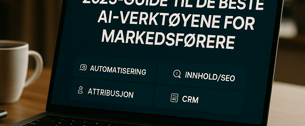 De beste ai-verktøyene for markedsførere i 2025: guide, roi, automatisering og seo – illustrasjon