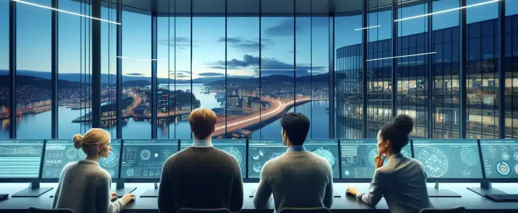 Hvordan ai og big data jobber sammen for smartere automatisering – illustrasjon