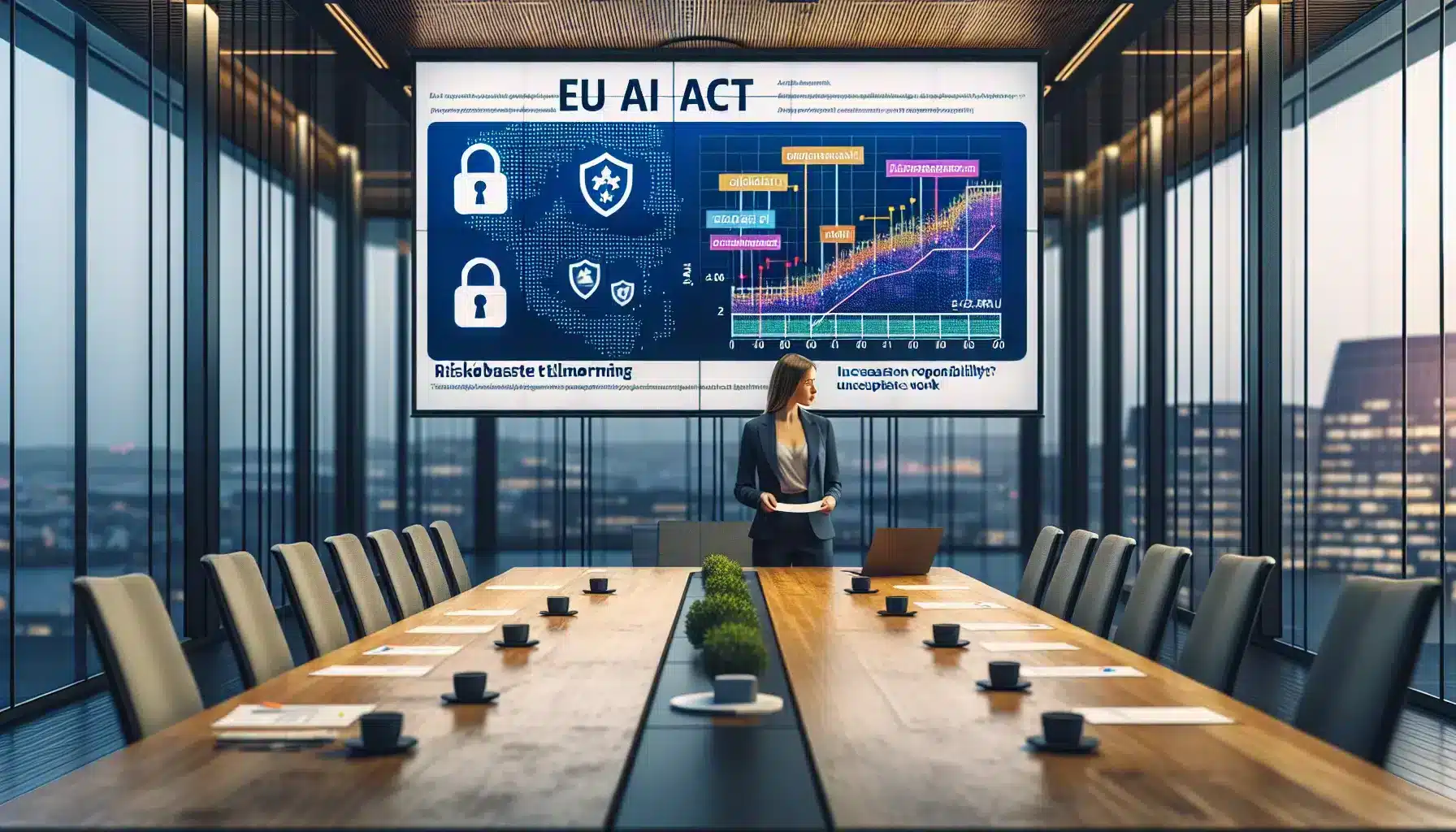 Hvordan eu ai act påvirker norske bedrifter 2 Eu ai act er verdens første helhetlige rammeverk for regulering av kunstig intelligens – illustrasjon